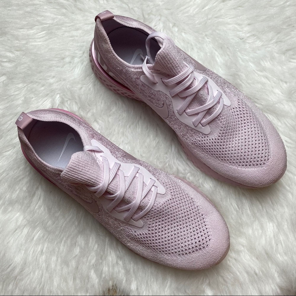 Nike Epic React Flyknit Pearl Pink - Picture 2 of 7